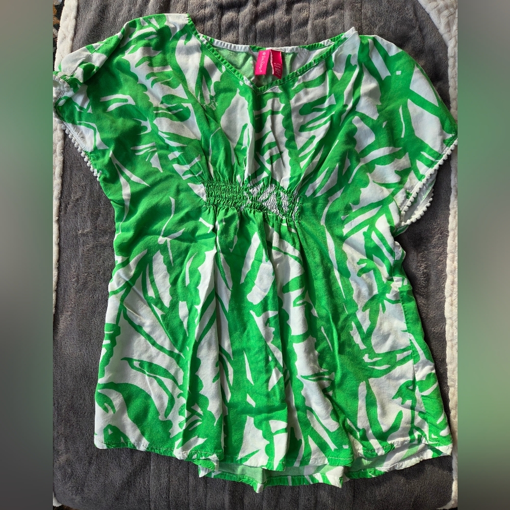 Lilly Pulitzer Girls Swim Cover-up Size XL/14-16